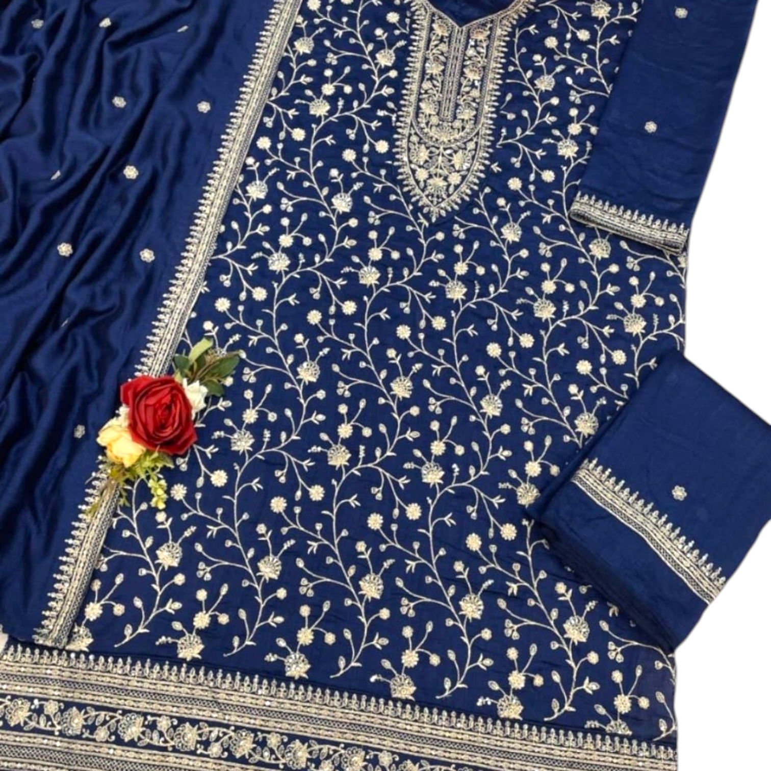 Beautifully Embroidery Sharara Set